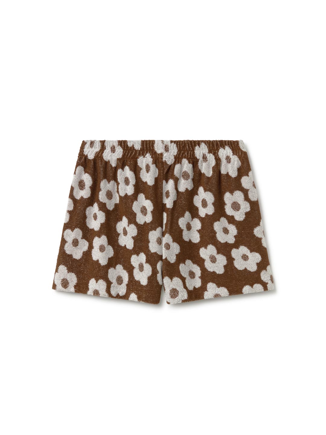 TWOTHIRDS womens vegan Shorts Irvine Chocolate Daisies