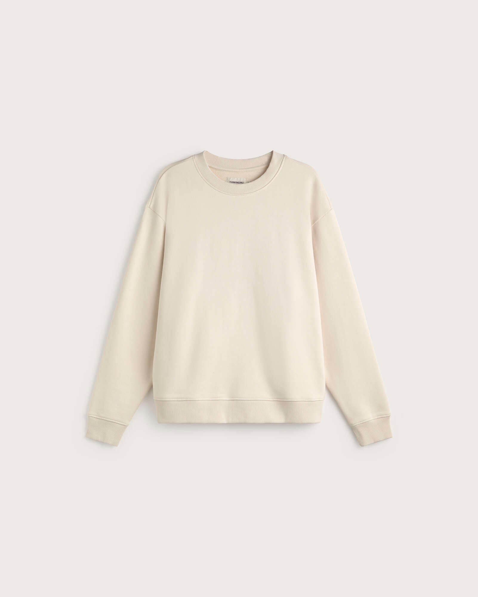 Thinking MU Sweatshirt Leon Ecru
