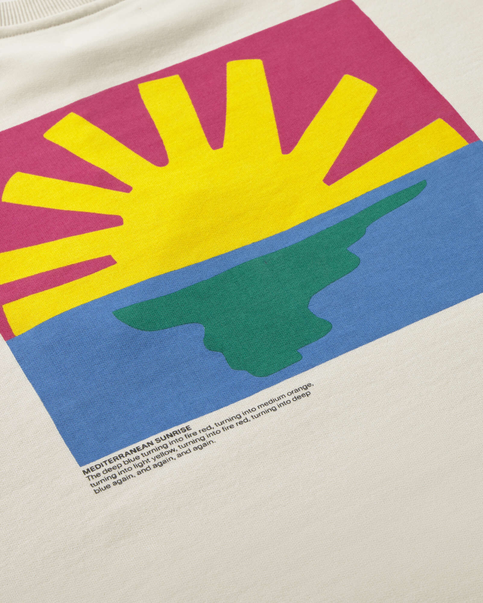 Thinking MU Sweatshirt Leon Ecru