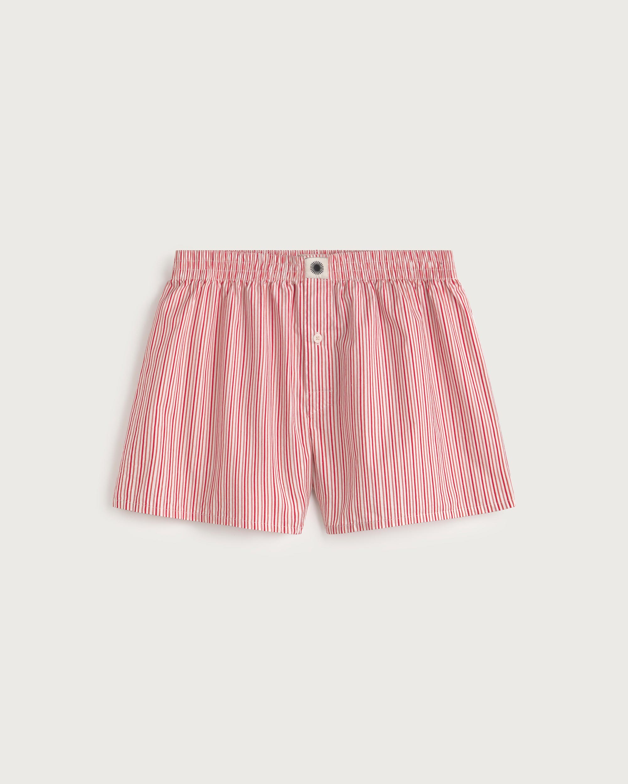 Thinking MU Boxers Poplin Striped Pink Red