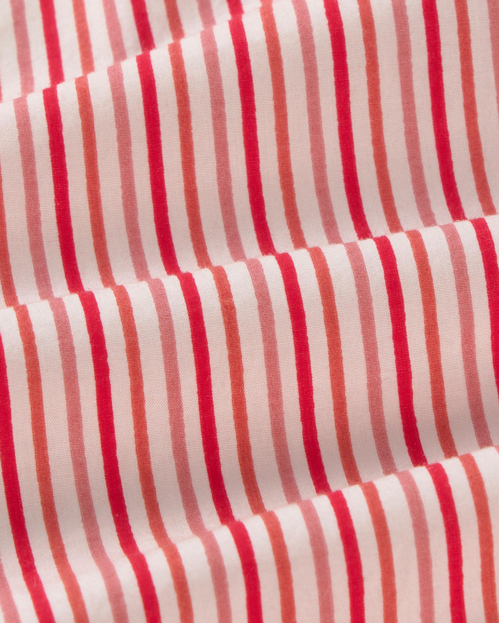 Thinking MU Boxers Poplin Striped Pink Red