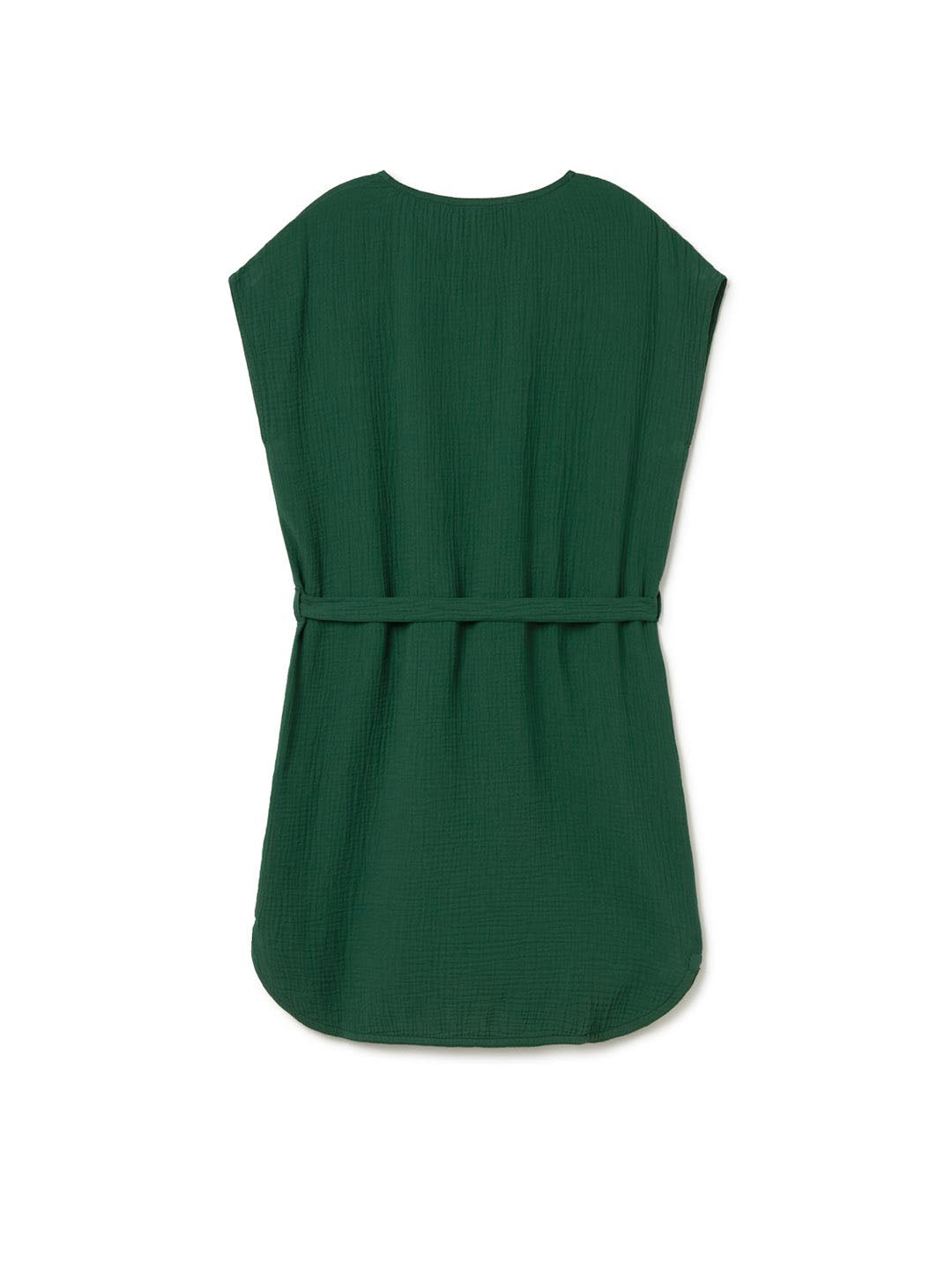 TWOTHIRDS womens vegan Dress Mwali Dark Green
