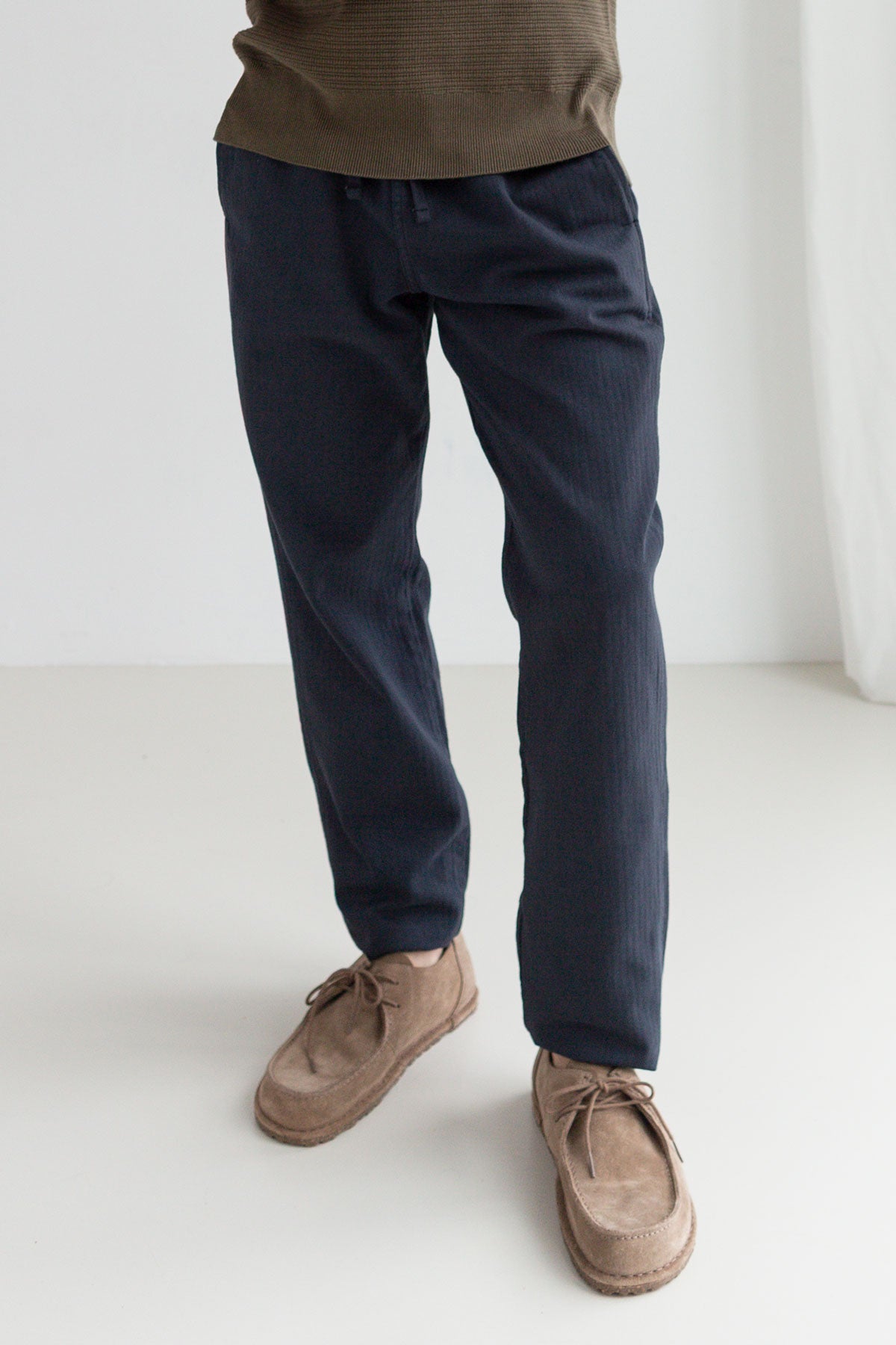 Image of TWOTHIRDS mannen vegan Heckelberg Marineblauwe Broek