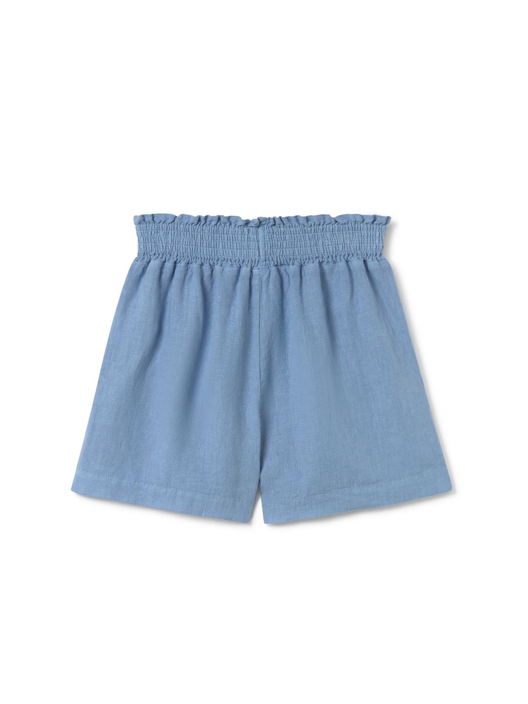 TWOTHIRDS womens vegan Shorts Walfisch Denim Blue