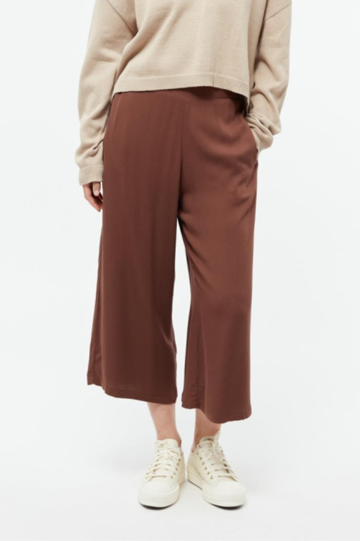 Givn Damen vegan Culotte Anna Schokoladenbraun
