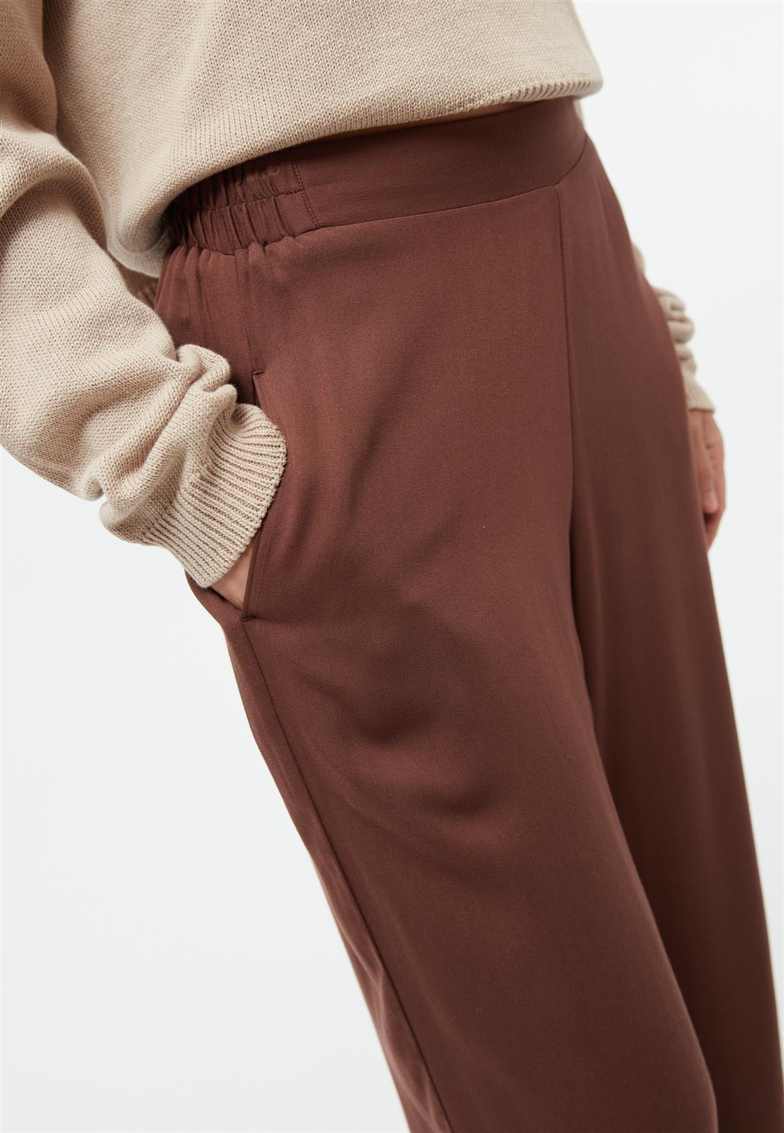 Givn womens vegan Culotte Anna Chocolate Brown
