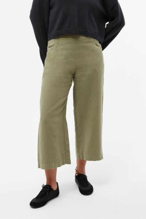 Givn Damen vegan Culotte Fay Faded Olive