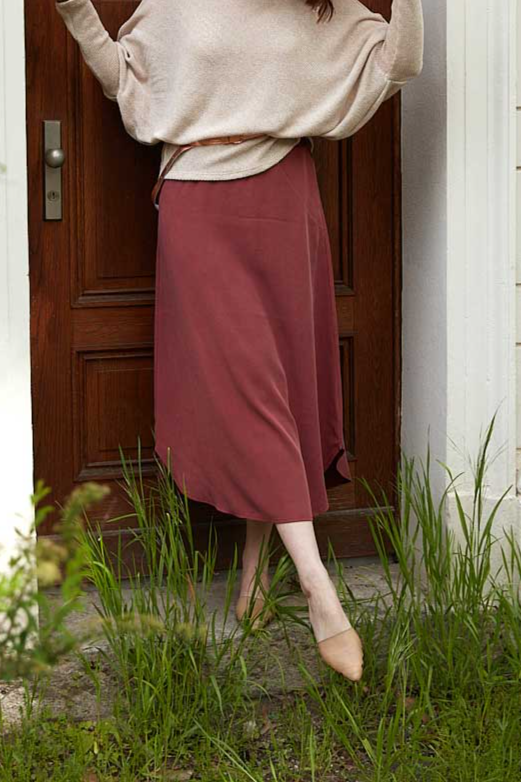 Image of WiDDA dames vegan Rok Julip Berry
