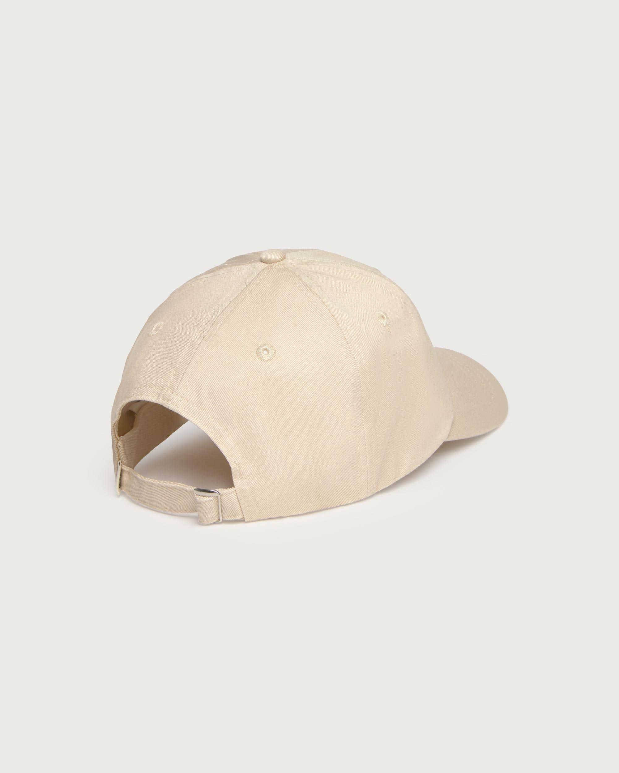 Thinking MU womens vegan Cap Poppy Chris Ecru