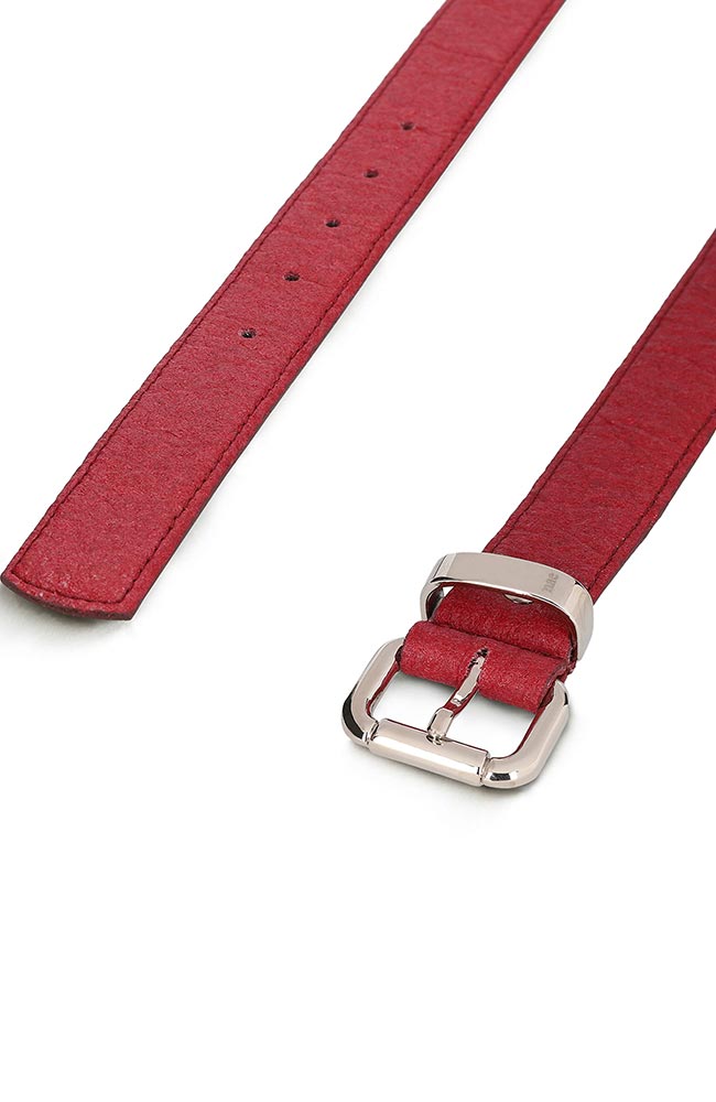 NAE womens vegan Belt Ordis Red