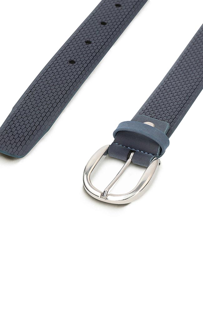 NAE womens vegan Belt Falset Blue