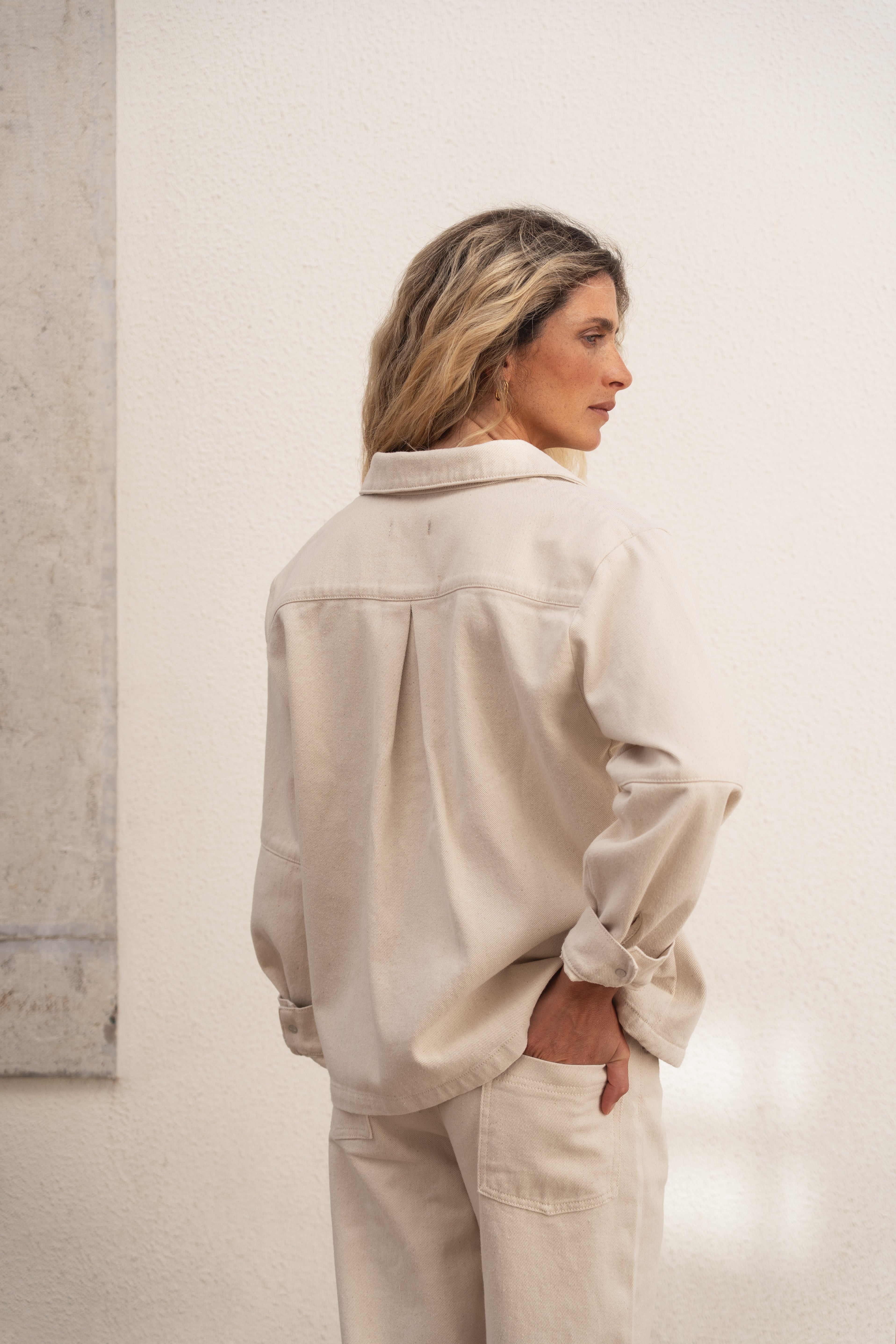 Näz Spijkerjas Marie White/Ecru