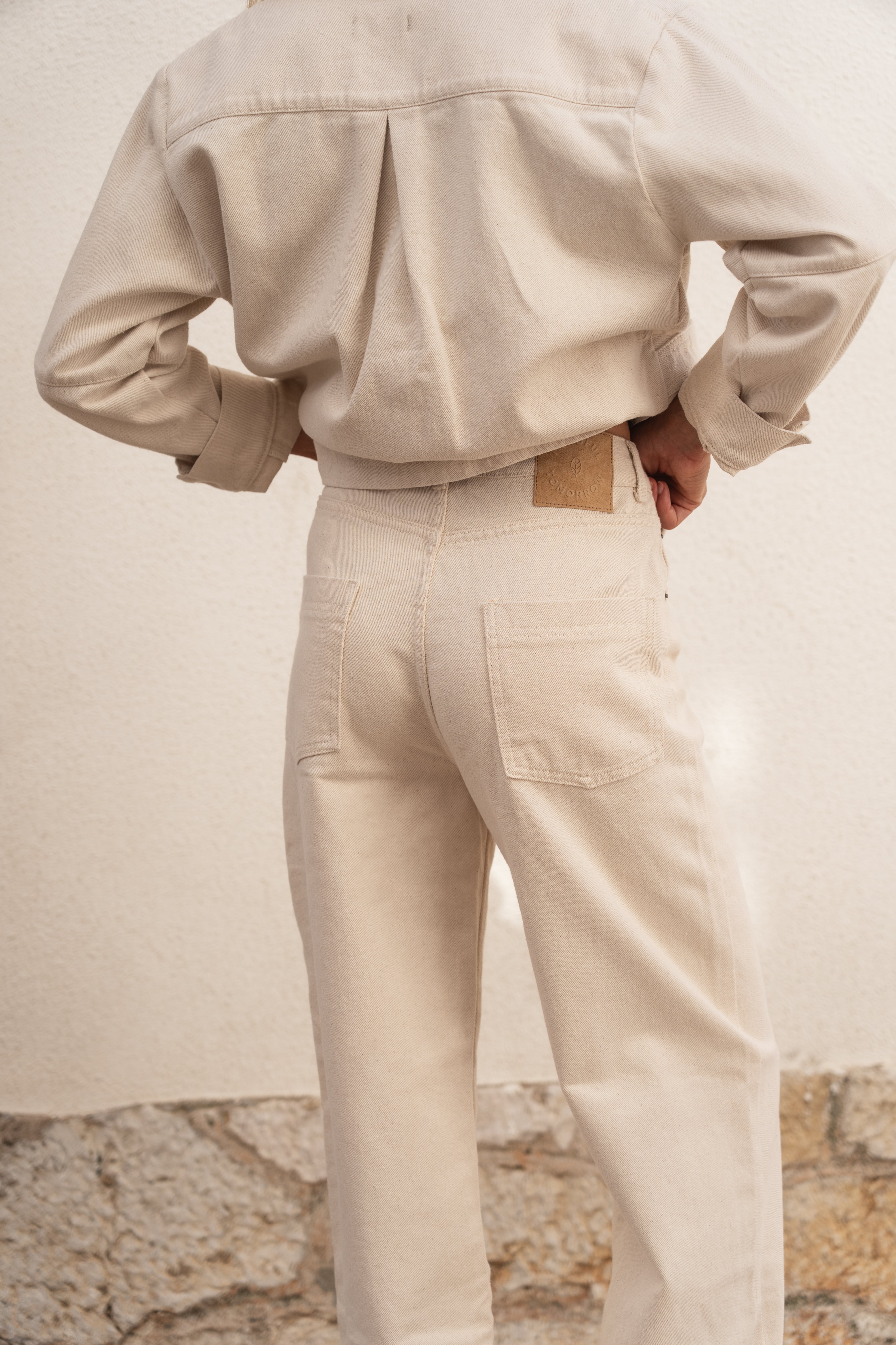 Näz Spijkerjas Marie White/Ecru