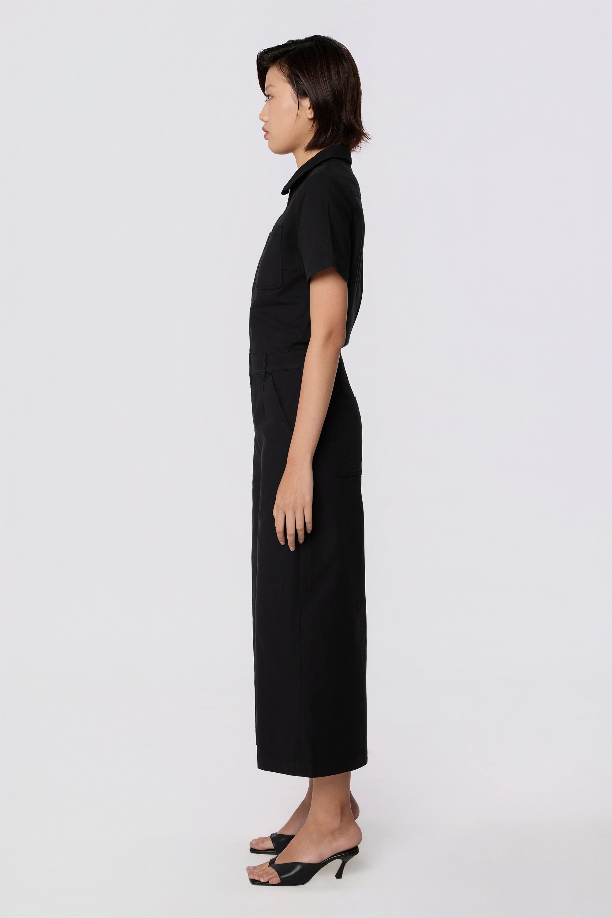 Dawn womens vegan Overall Orchid Black