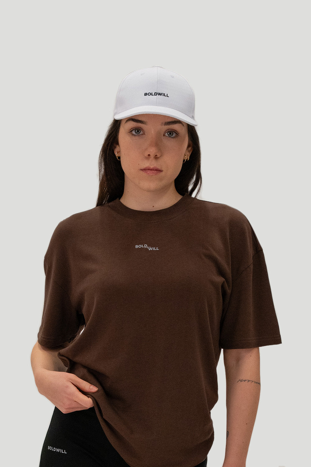 Boldwill womens vegan Baseball Cap White