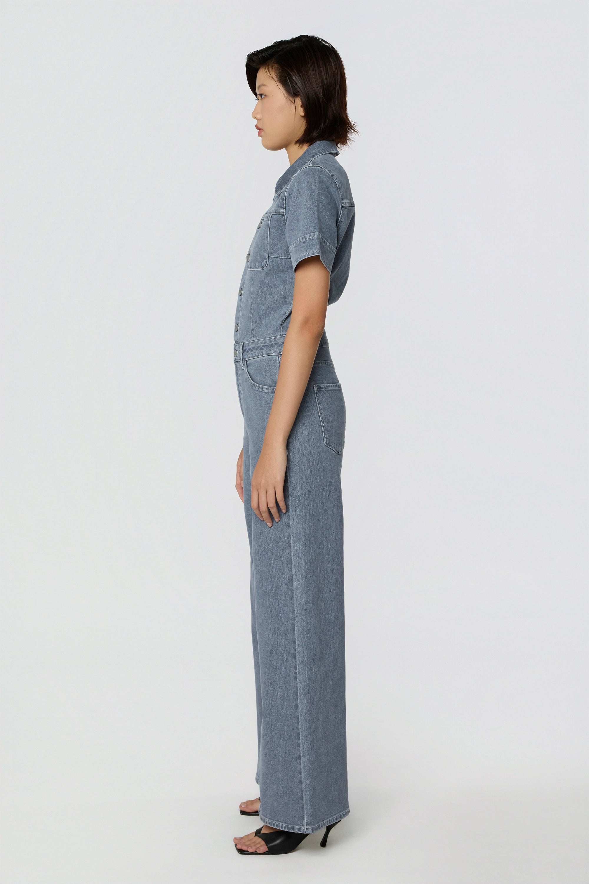 Dawn womens vegan Overall Twitter Slate Grey