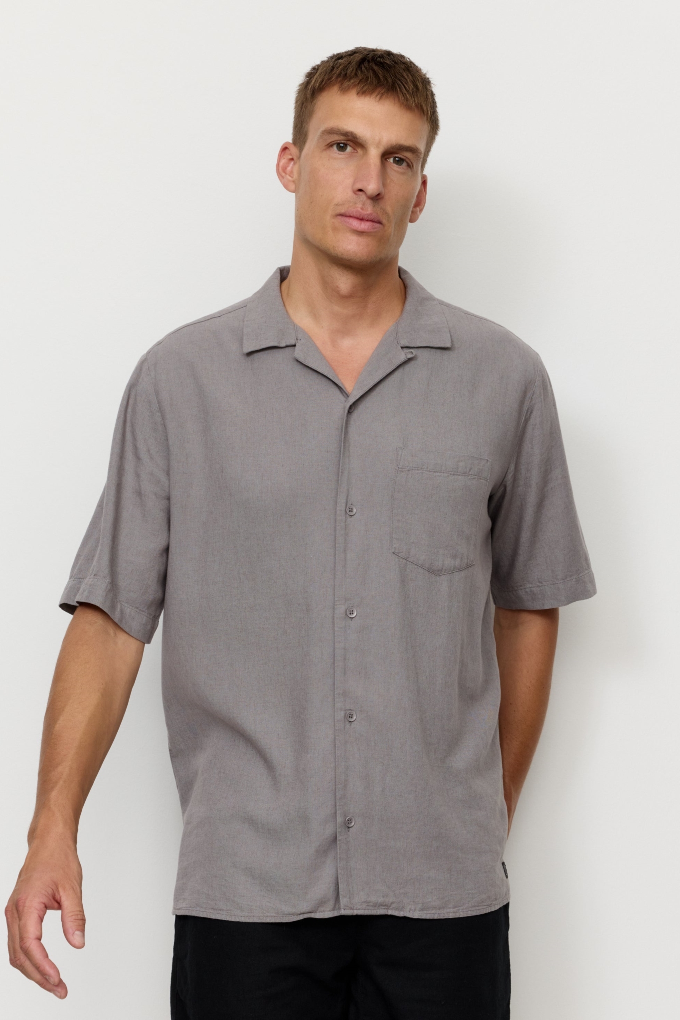 Recolution Herren vegan Shirt Cactus Greige