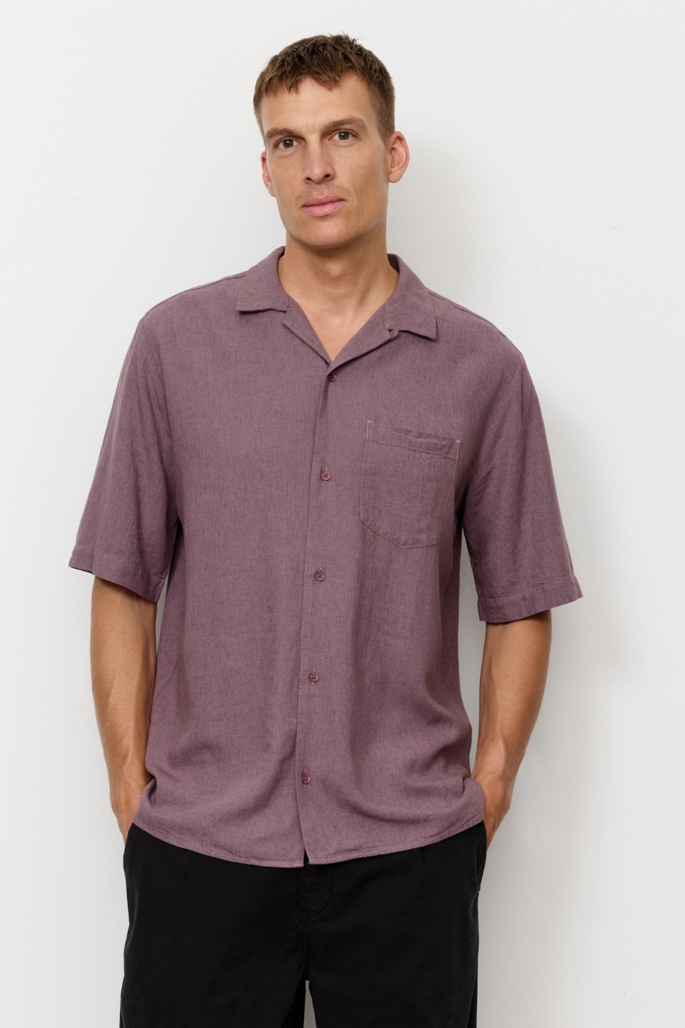 Recolution Herren vegan Shirt Cactus Mystic Grape