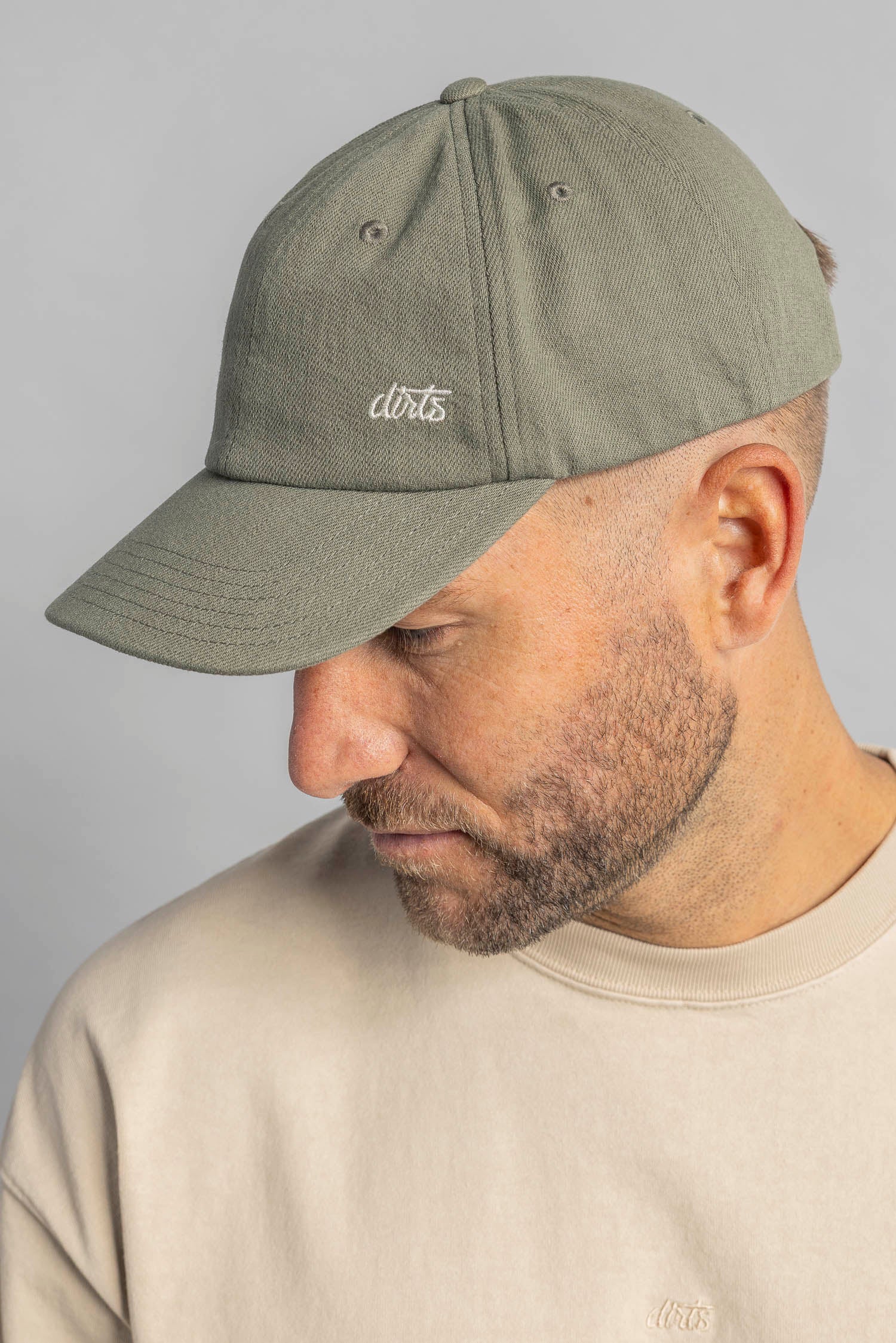 DIRTS men vegan Cap Dusty Olive
