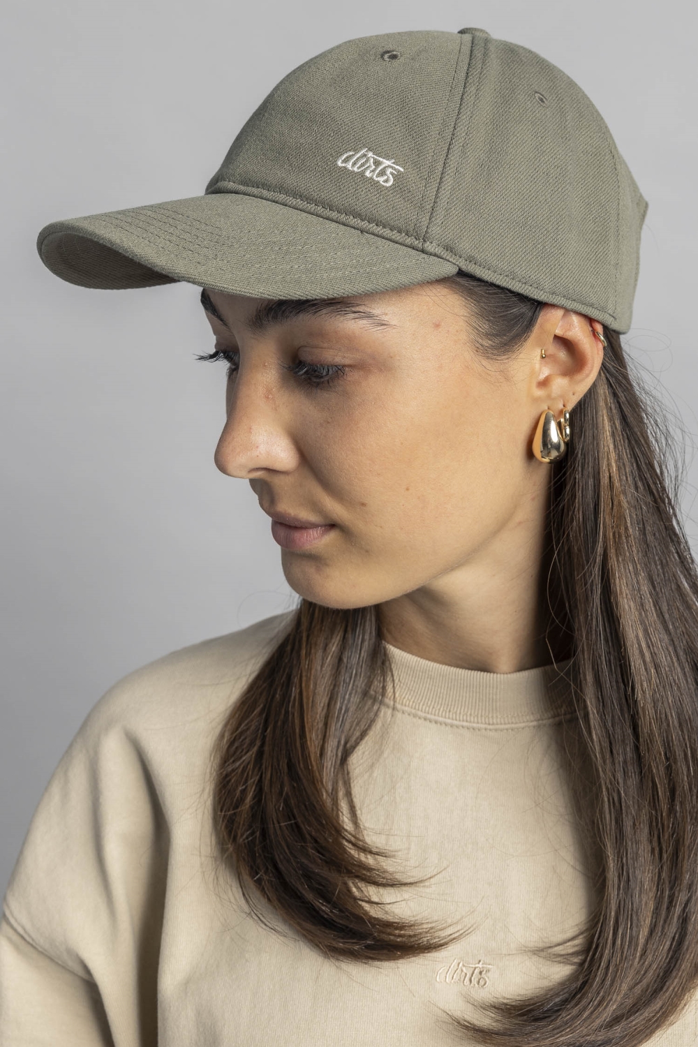 DIRTS men vegan Cap Dusty Olive
