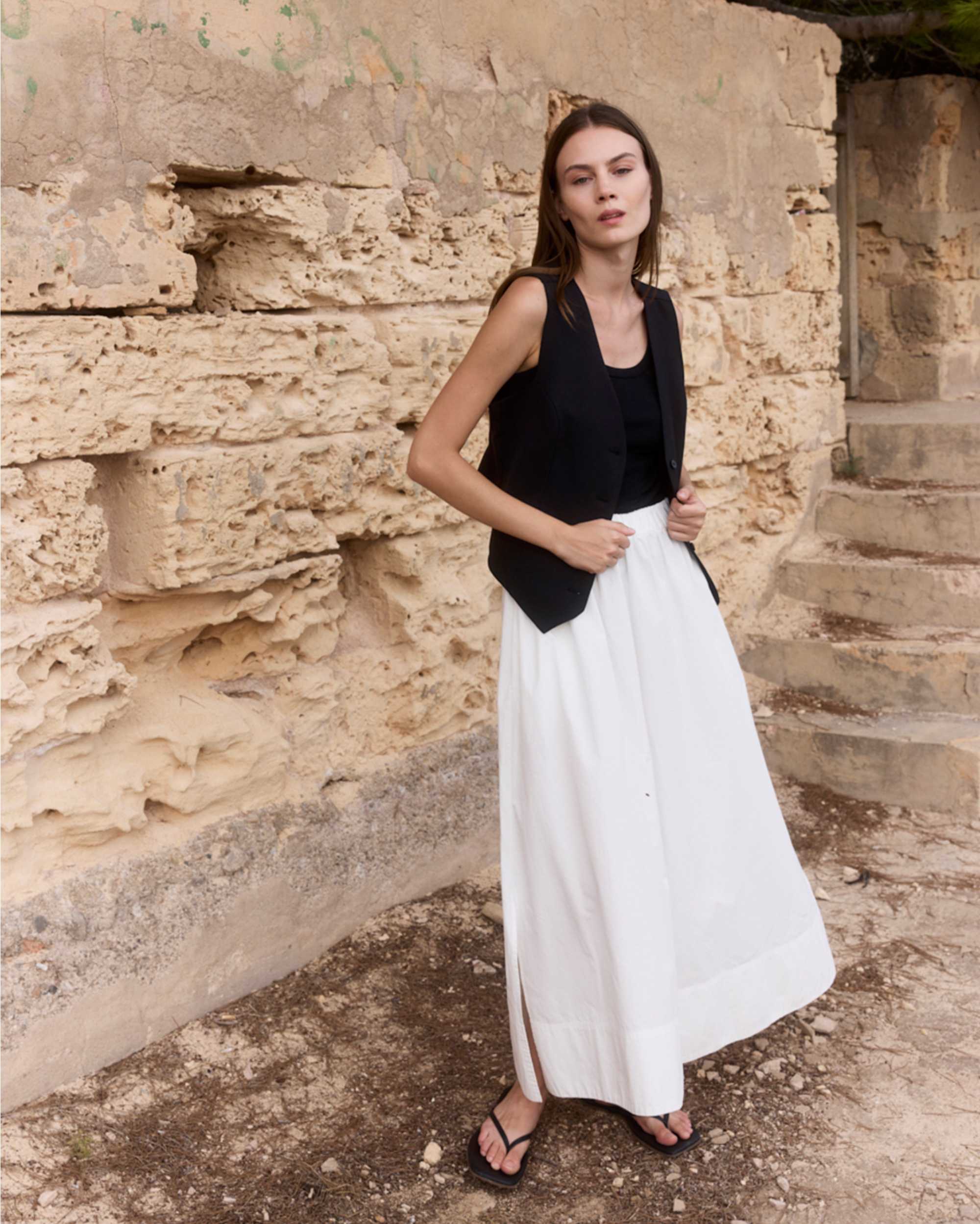 WOTE Maxirock Creme Farben