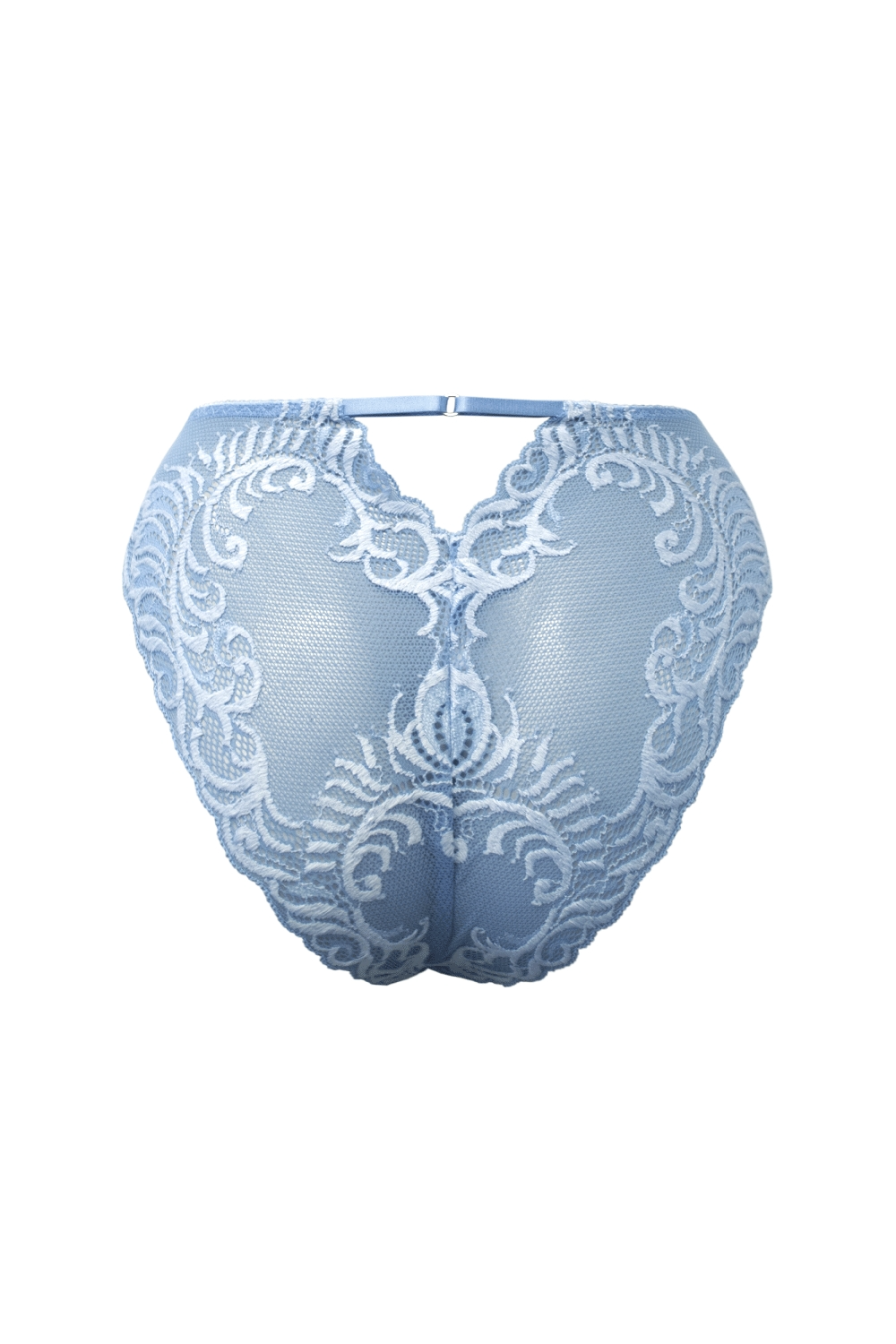 Image of Anekdot dames vegan Slips Saga Cut Out Hemelsblauw