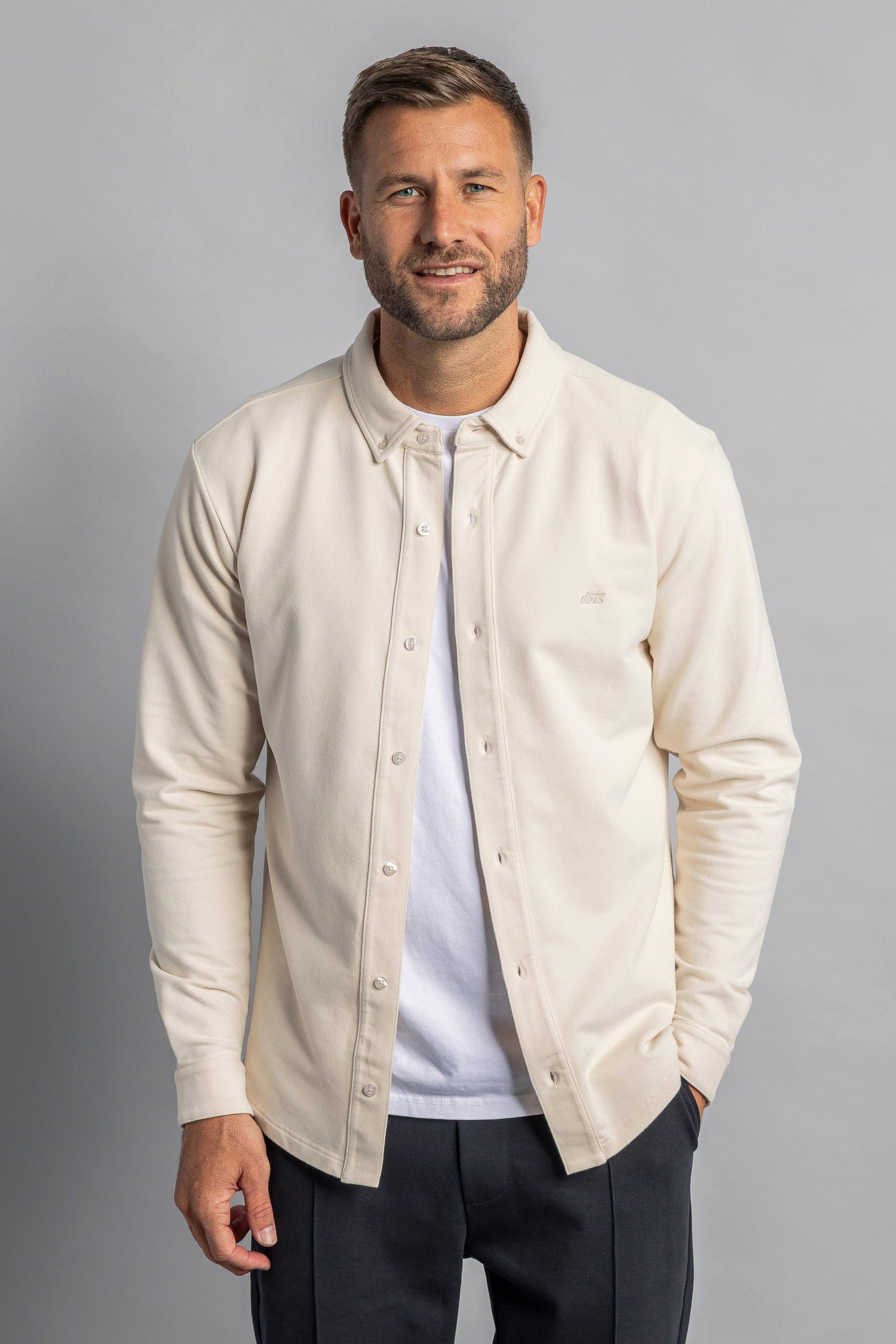 DIRTS Shirt Jersey Oat Milk