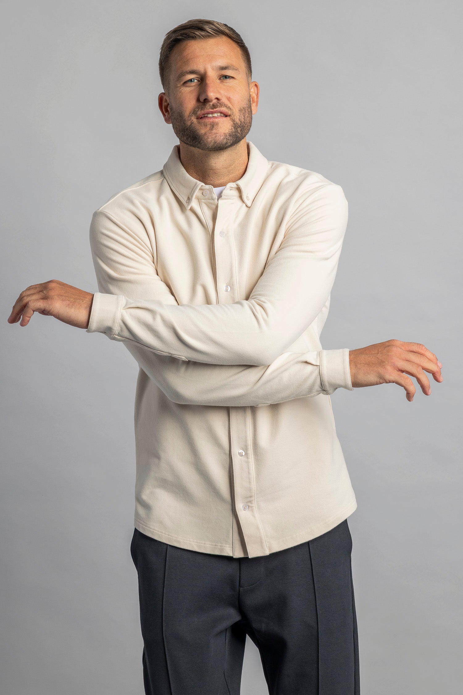 DIRTS Shirt Jersey Oat Milk