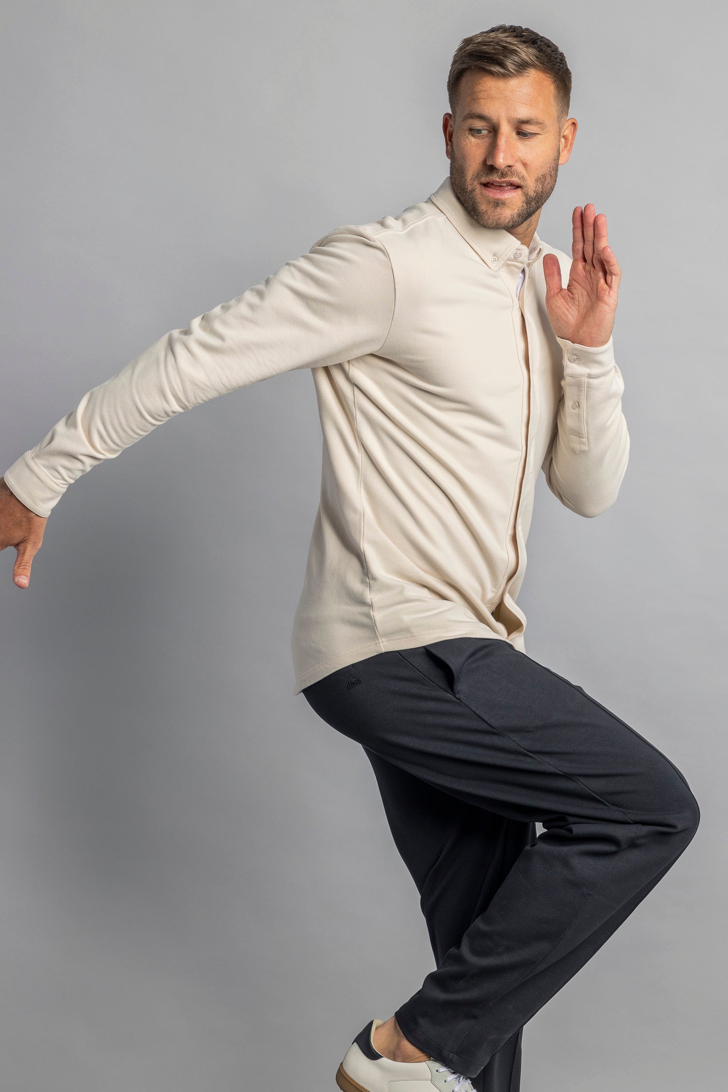 DIRTS Shirt Jersey Oat Milk
