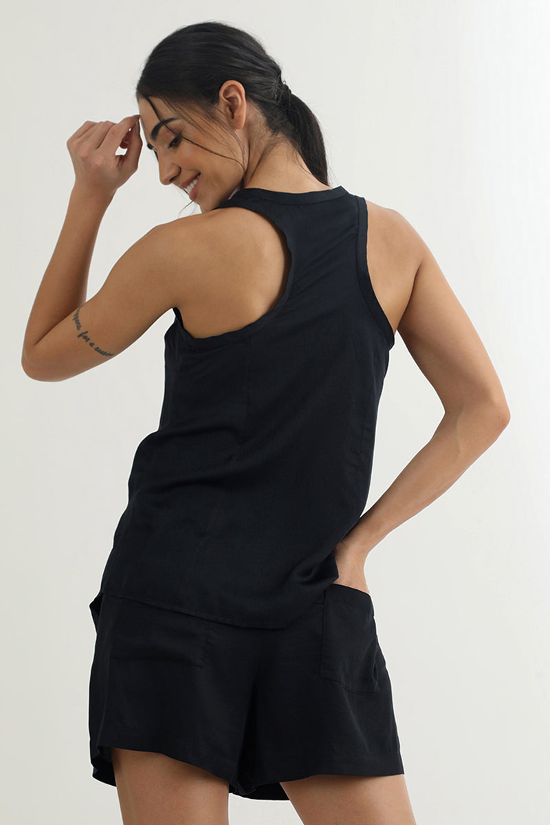 Neu Nomads womens vegan Shorts Diana Black