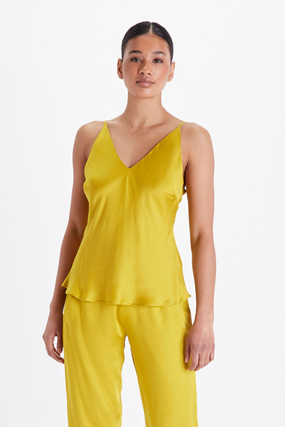 Neu Nomads Damen vegan Top Bias Senf
