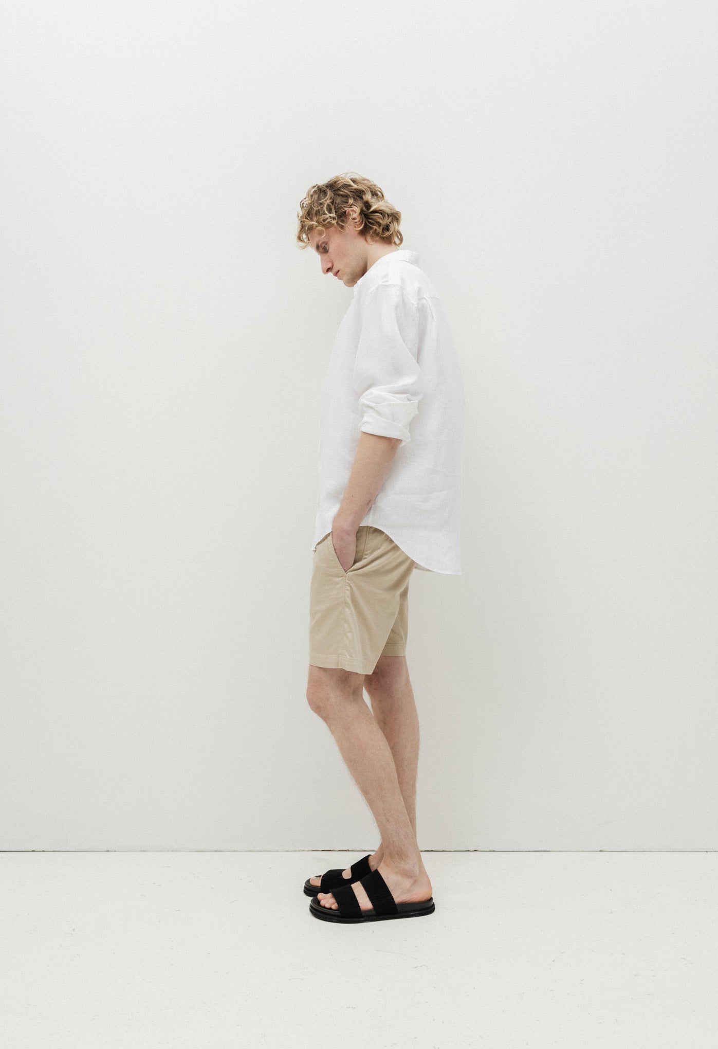 MUD Jeans men vegan Shorts Andy Sand