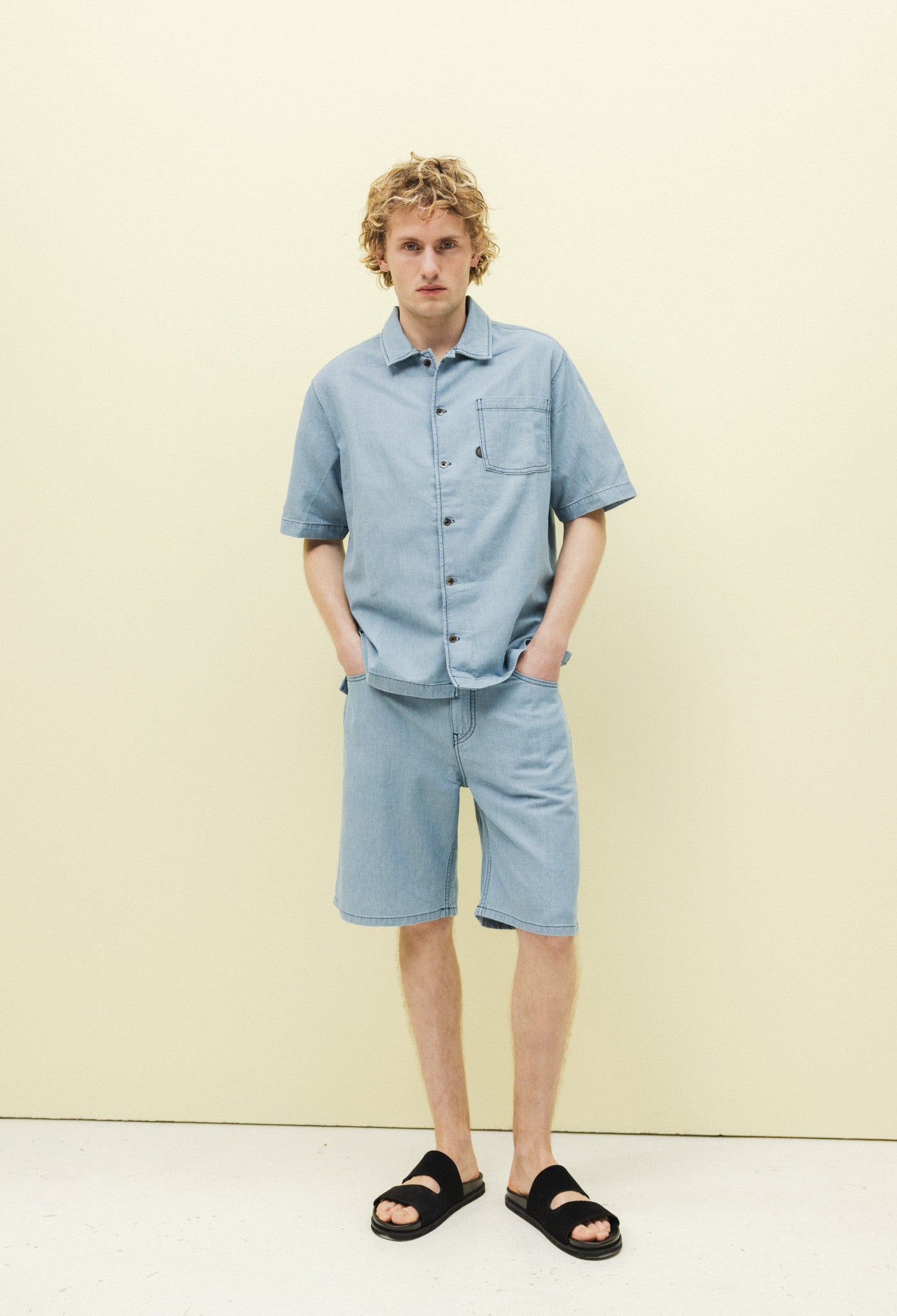 MUD Jeans Shirt Seb Stone Vintage