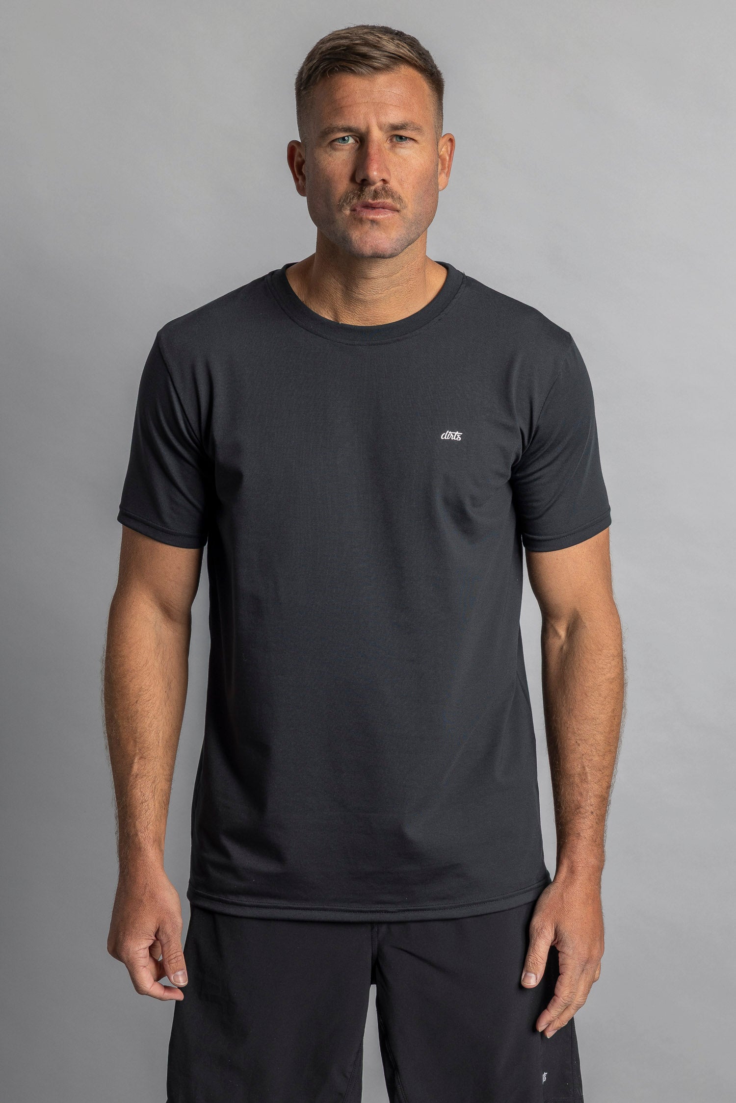 DIRTS men vegan T-Shirt All In Athletic Black