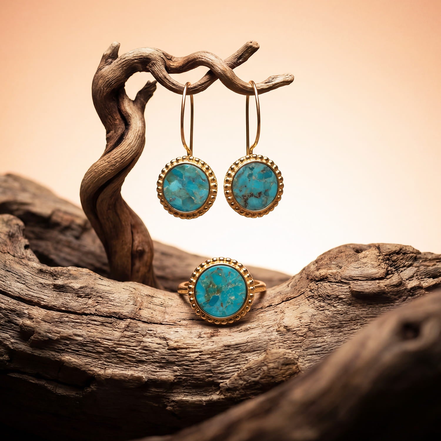 Amadeus Oorbellen Arizona Turquoise