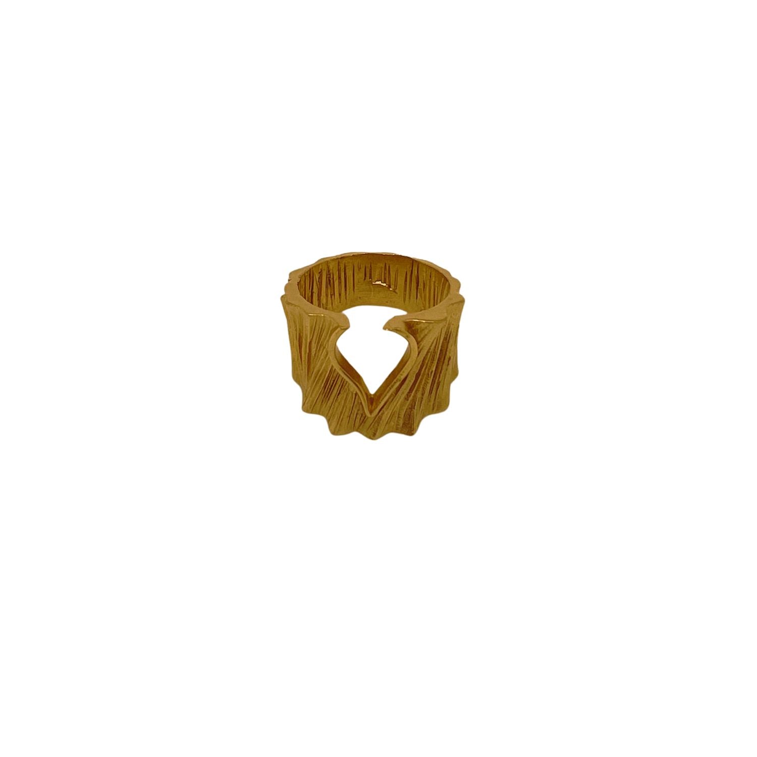 Les Reines Ring Ceremonial Gold