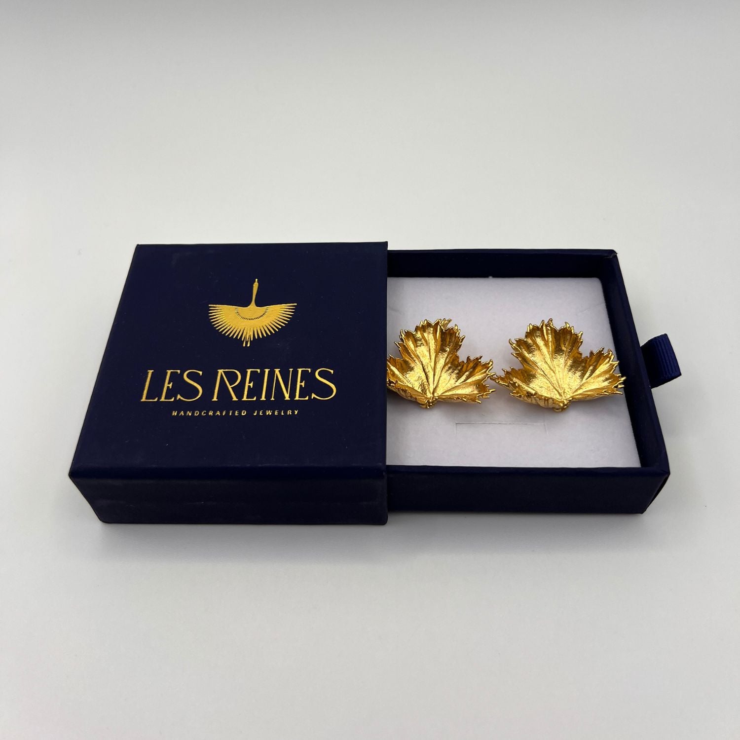 Les Reines Earrings Sylva Gold