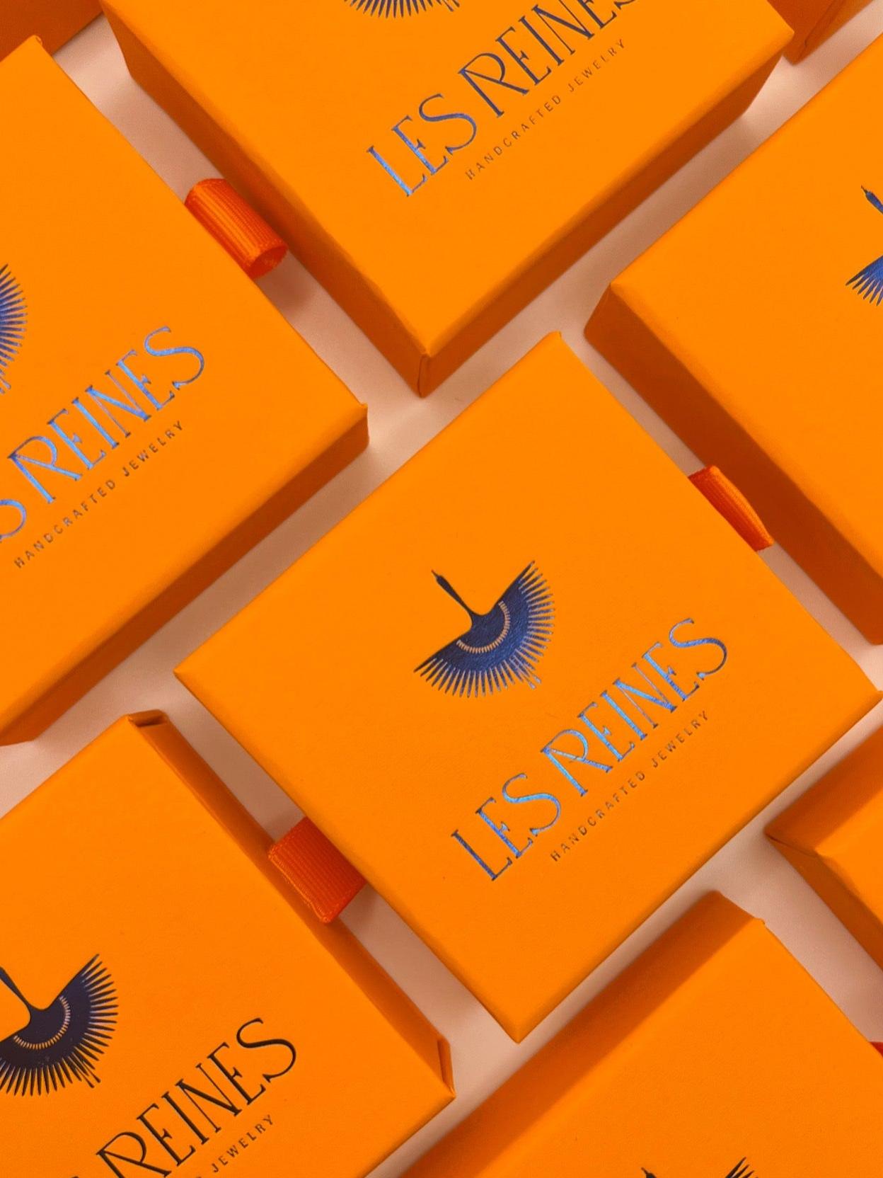 Les Reines Earrings Eye Of The Sun Gold