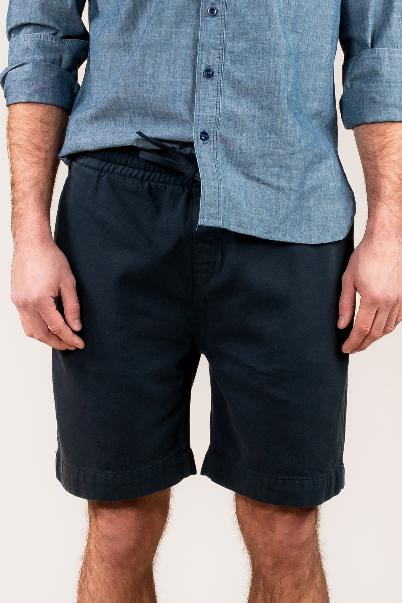 Kuyichi Herren vegan Shorts Tom Mitternachtsblau