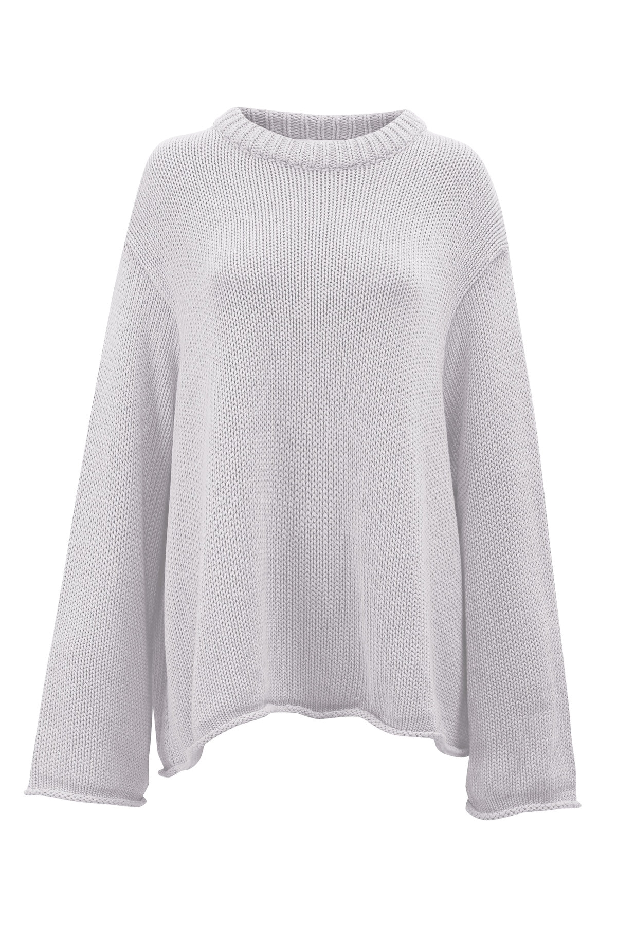 JAN N JUNE JAN 'N JUNE Damen vegan Pullover Sona Hellgrau