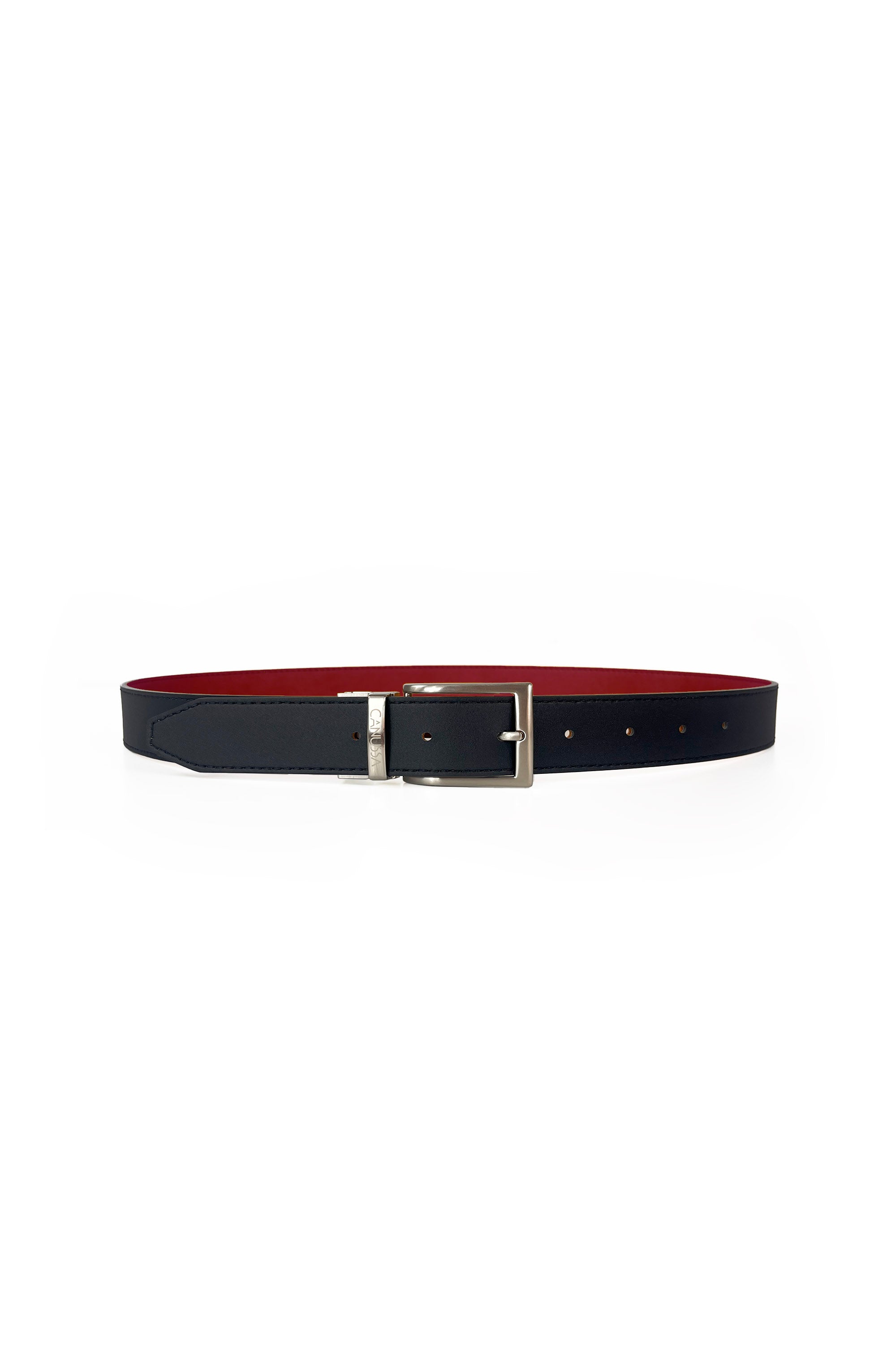 CANUSSA Riem Omkeerbaar Zwart/Rood