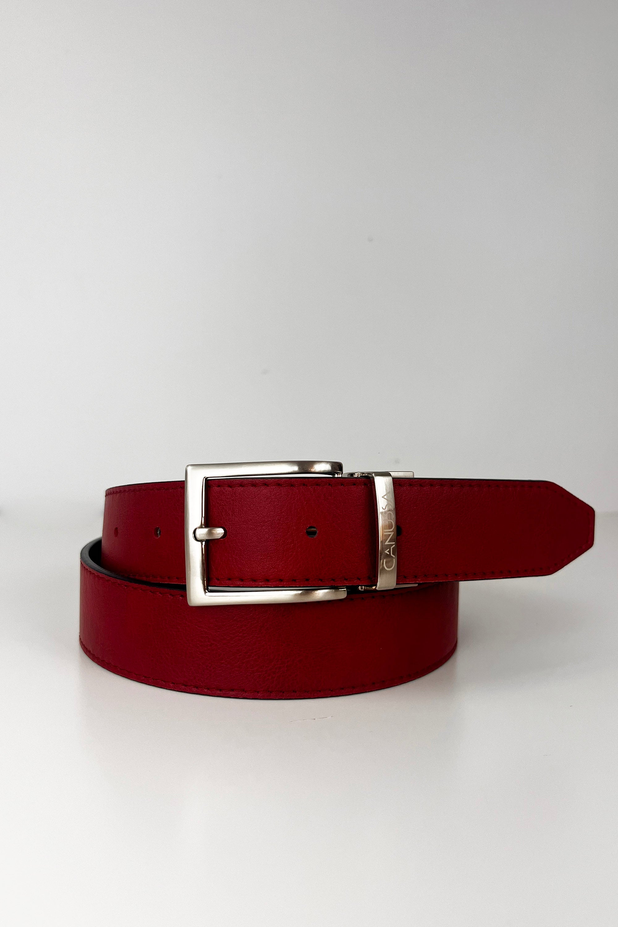 CANUSSA Riem Omkeerbaar Zwart/Rood