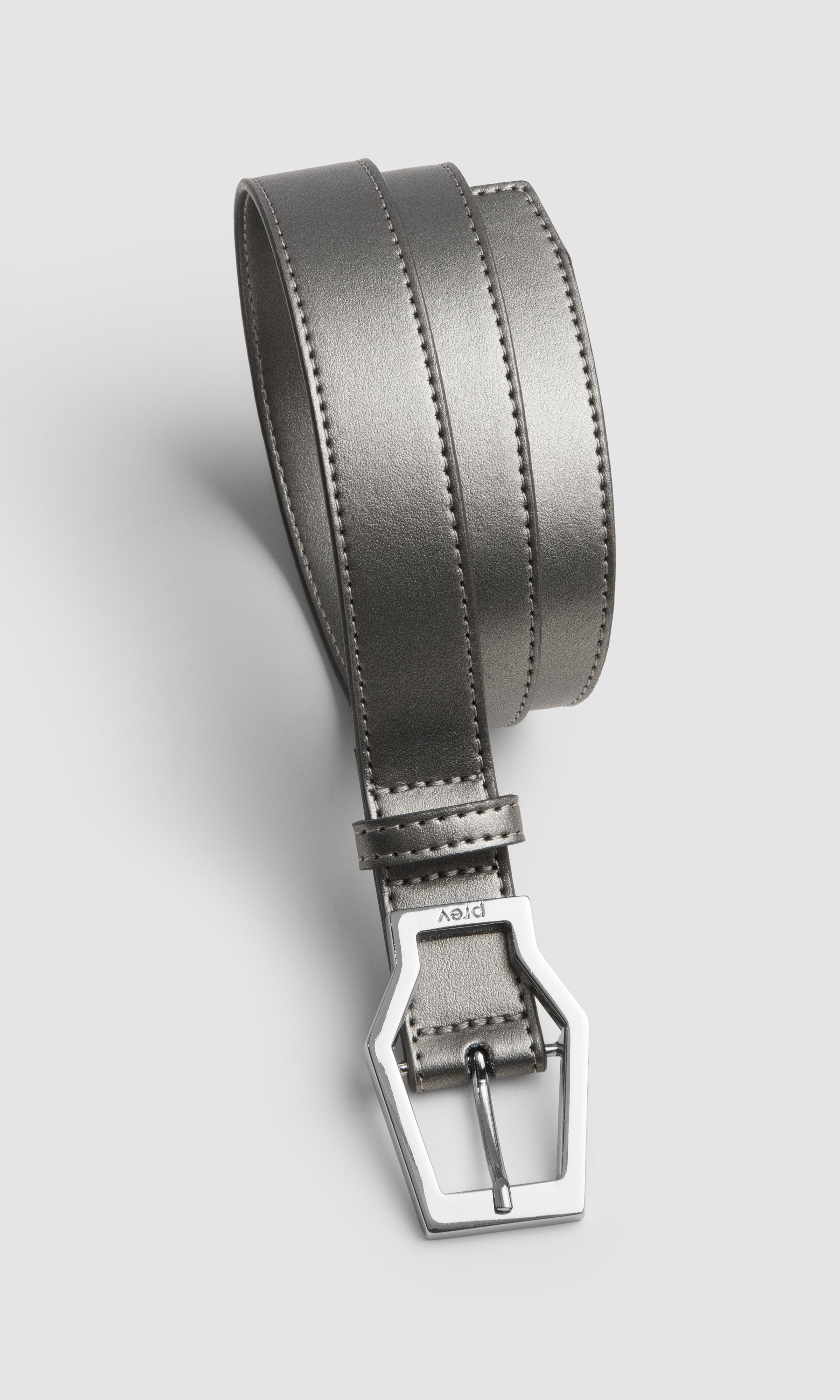 Prev womens vegan Belt Karel Midi Chrome
