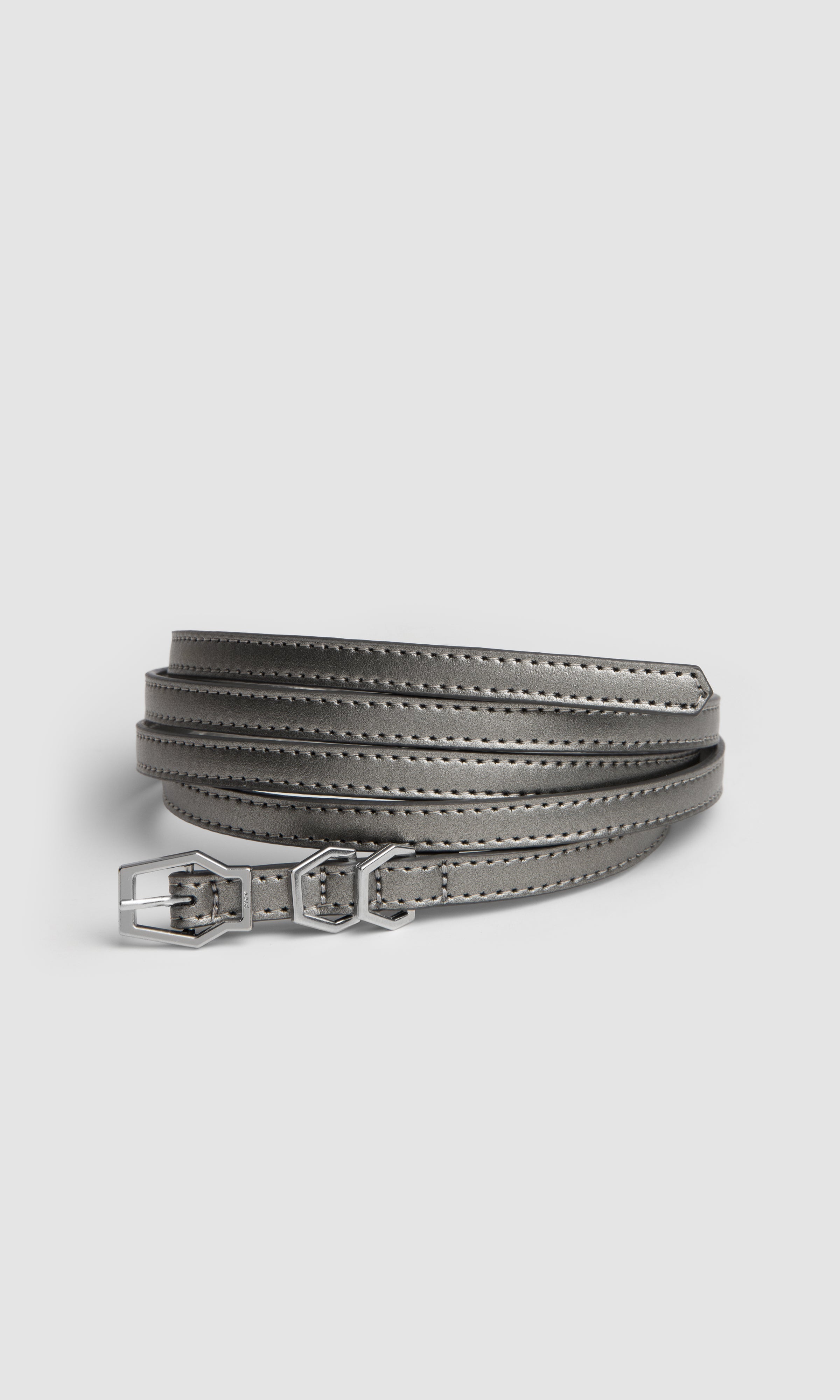 Prev womens vegan Belt Karel Mini Chrome