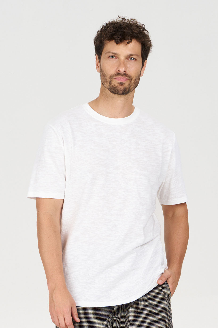 KOMODO men vegan T-Shirt Kin White