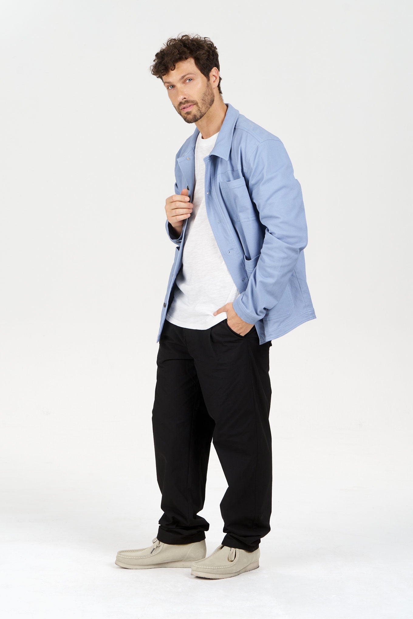 KOMODO men vegan Jacket Christophe Blue