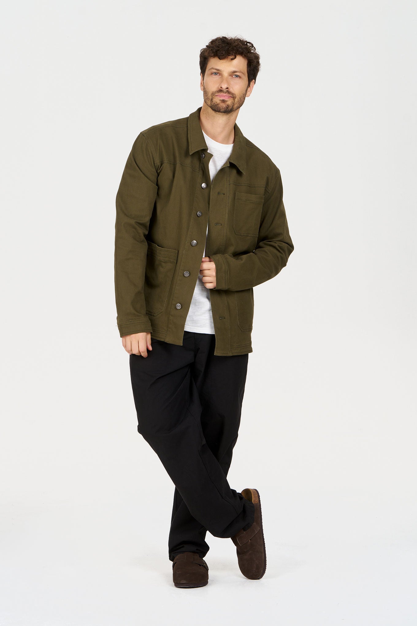 KOMODO men vegan Jacket Christophe Green