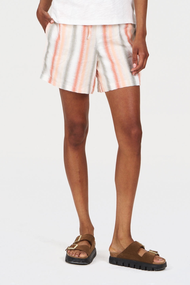 KOMODO Damen vegan Shorts Grace Stripe Multicolour