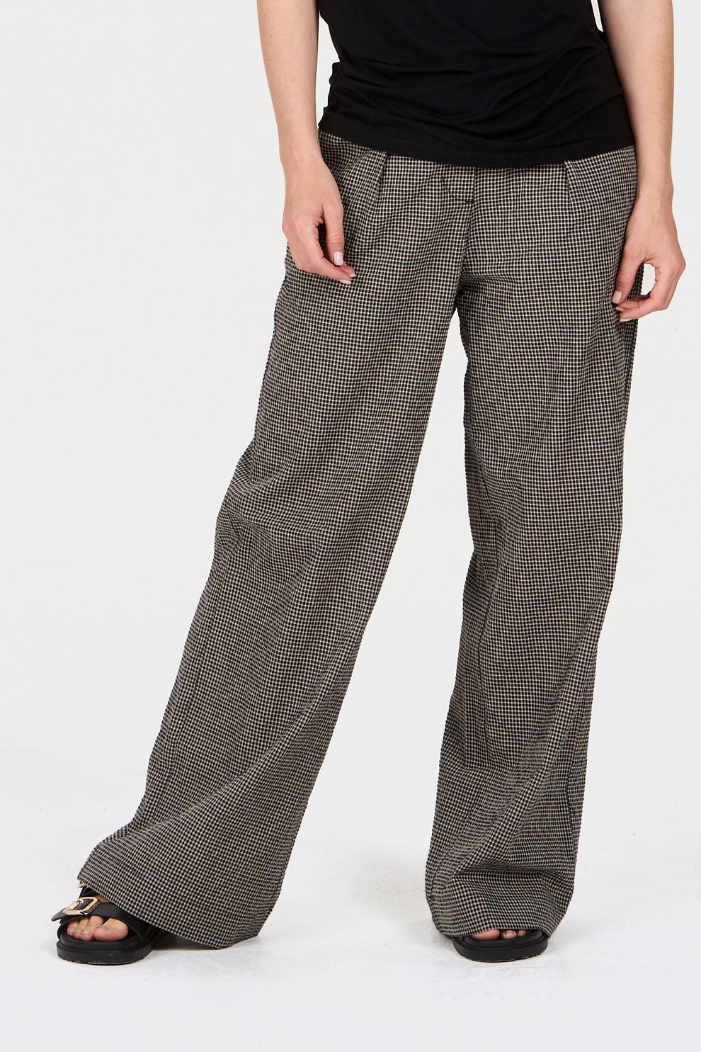 KOMODO Damen vegan Hose Lola Check