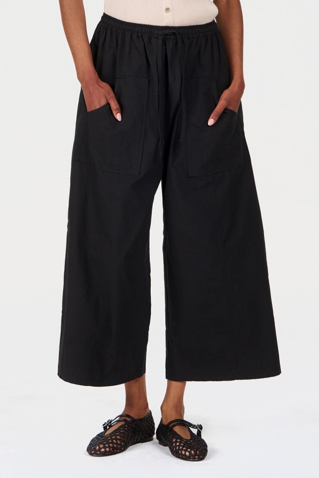 KOMODO Damen vegan Hose Cleo Schwarz